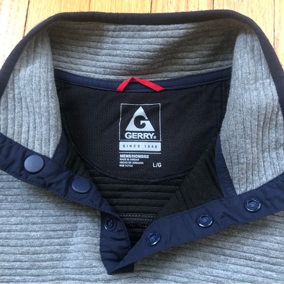 Jerry ribbed pullover sweater - Large, grey - Picture 3 of 3